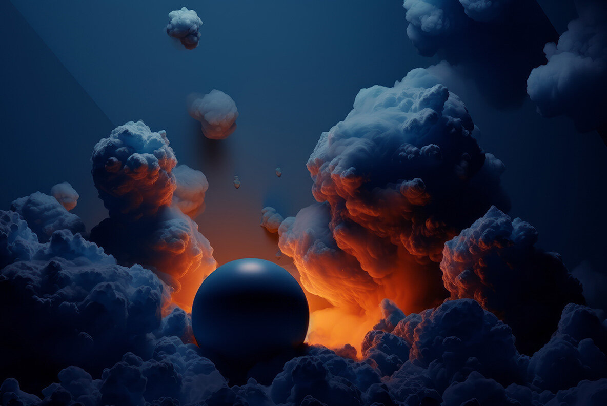 Minimalist explosion 8