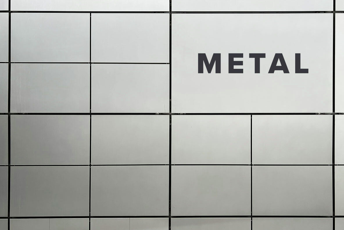 Brutalist Metal and Concrete Background Textures 4