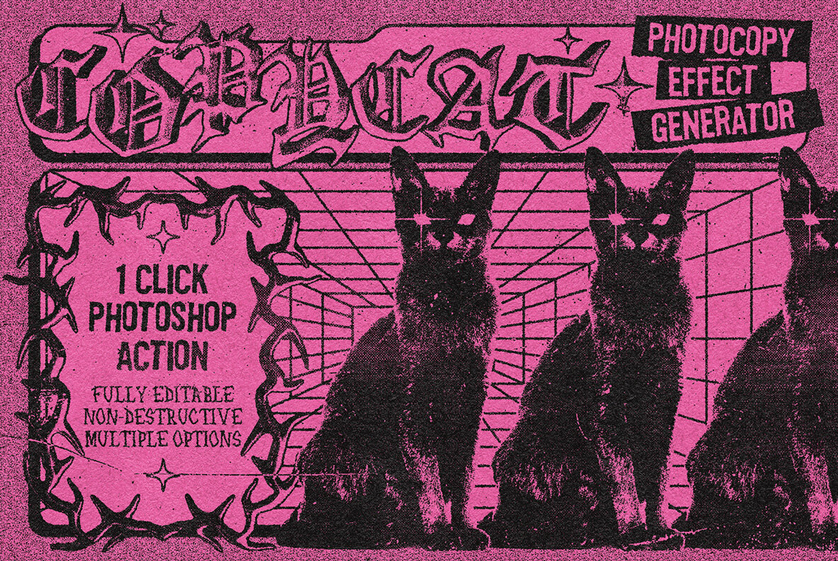 Copy Cat Photocopy Effect 1