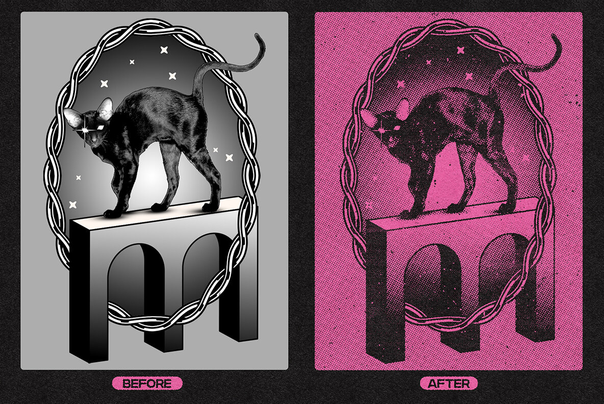 Copy Cat Photocopy Effect 4