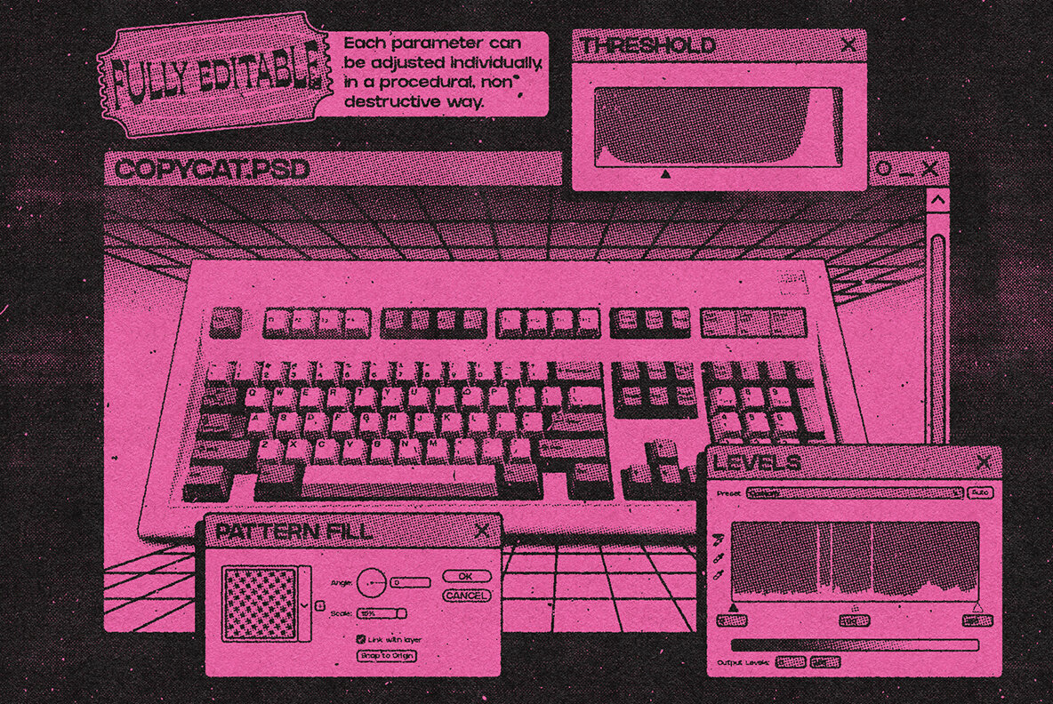 Copy Cat Photocopy Effect 13