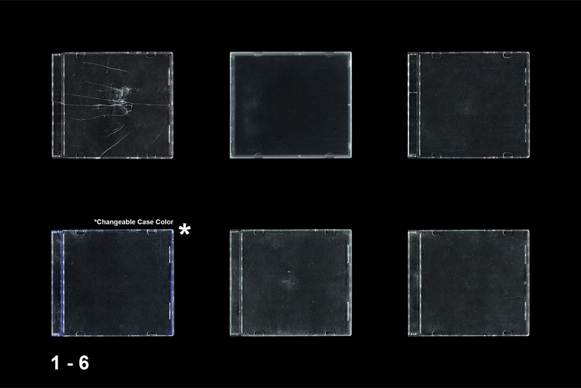 Music CD Cover Mockup Pack 5