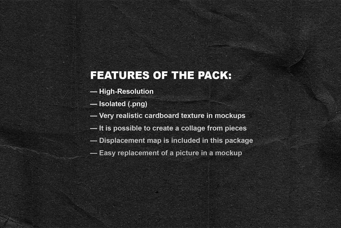 Ripped Cardboard Mockup Pack 11