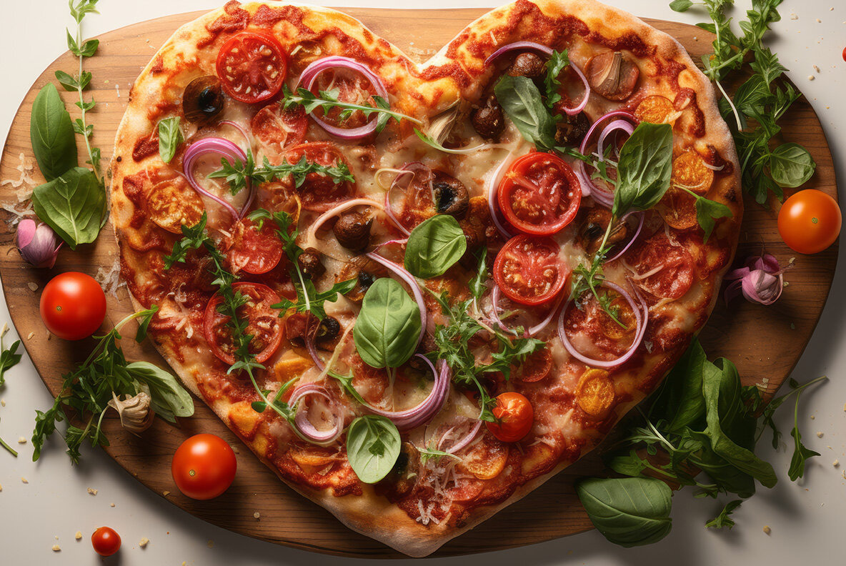 Pizza Heart 6