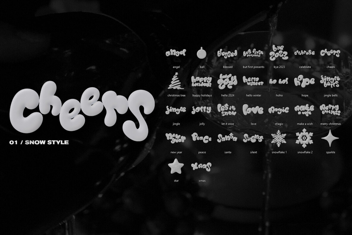 Xmas Stickers   Christmas PNGS 3