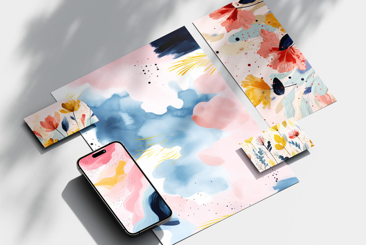 Minimalist watercolor 11