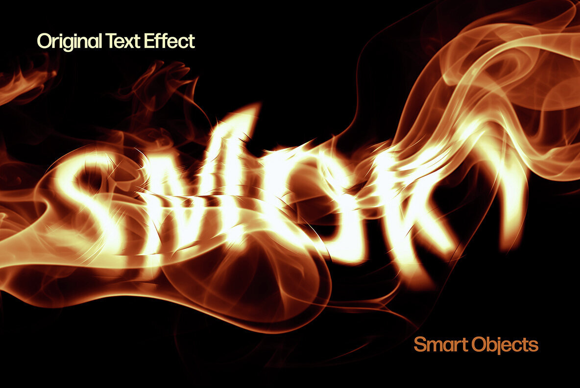 Smoke Text Effect 1