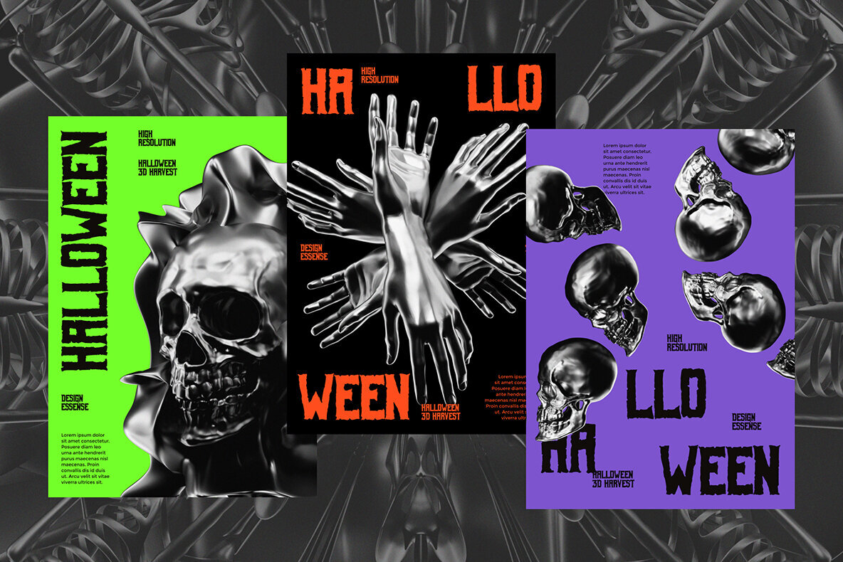 3D Halloween Collection 2