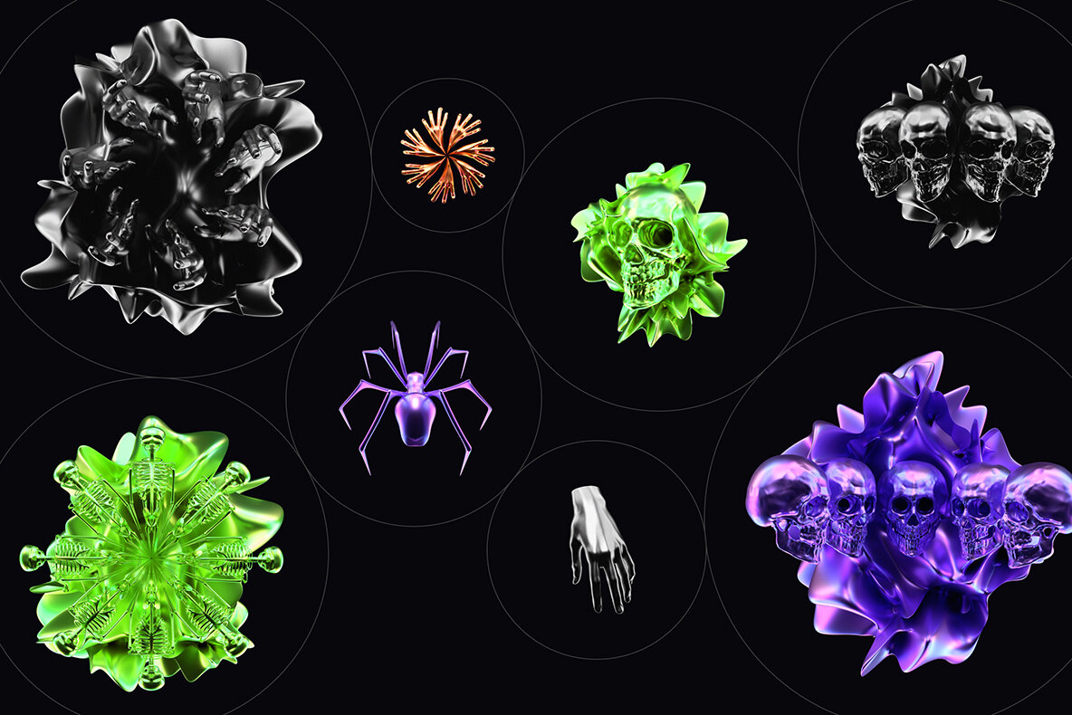 3D Halloween Collection 12