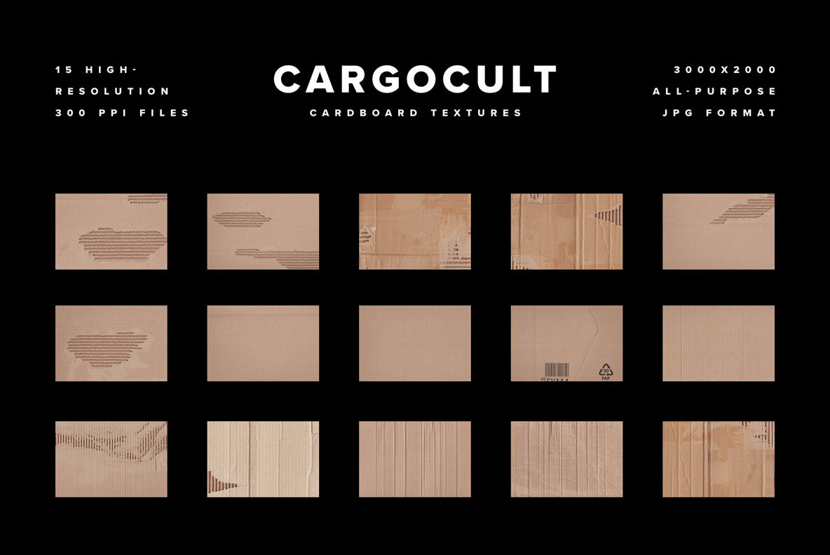 Cargocult   Detailed Cardboard Background Textures 8
