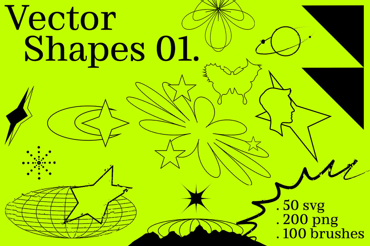 Vector Shapes   Shapes   Brushes 1