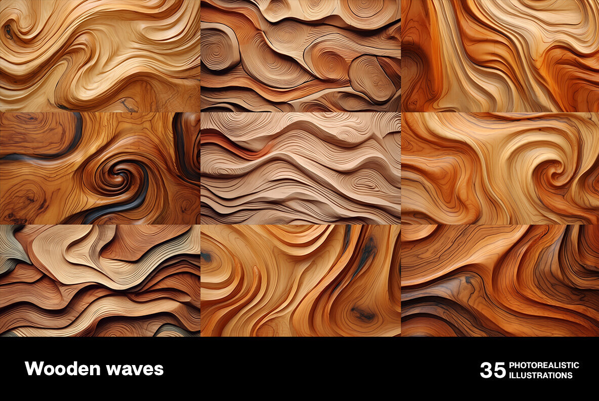 Wooden Waves 3