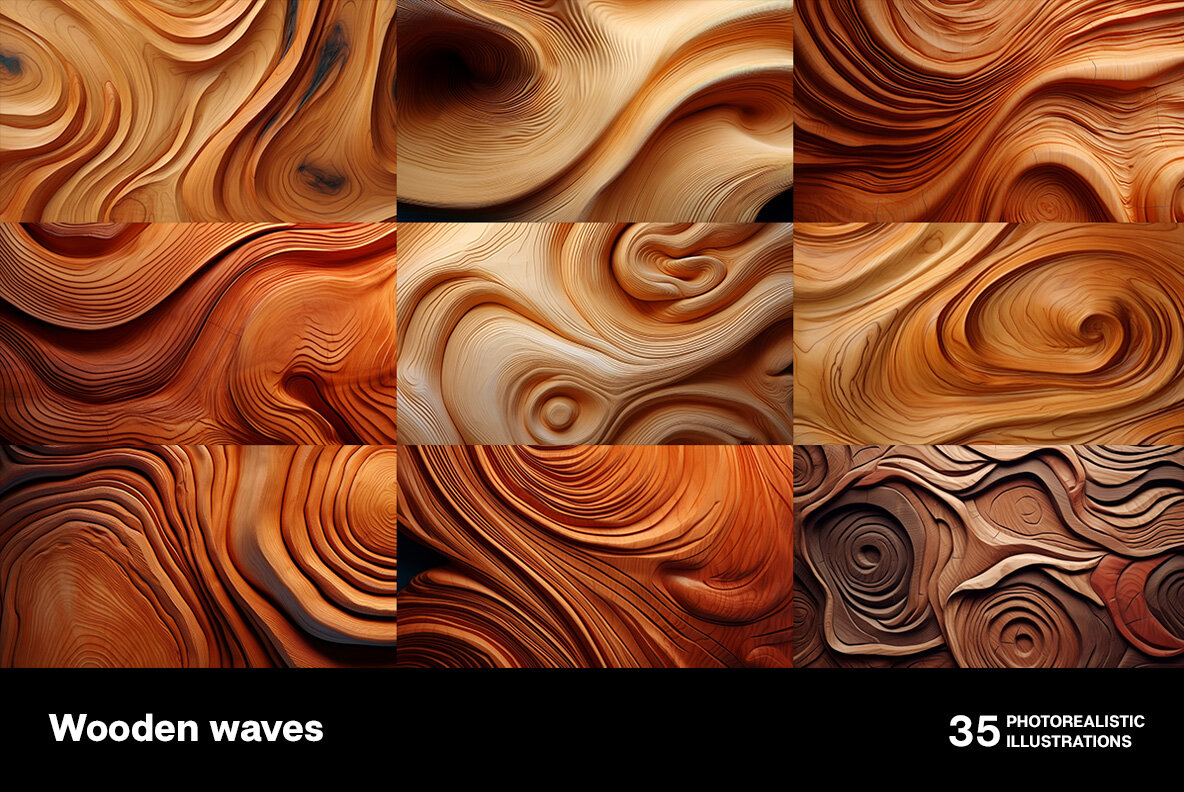 Wooden Waves 5