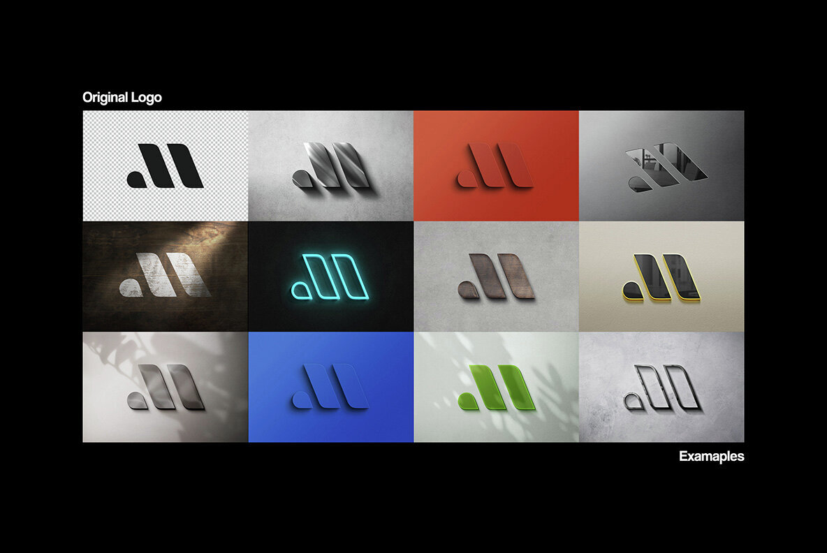 Logo Mockups Ultimate Bundle 3