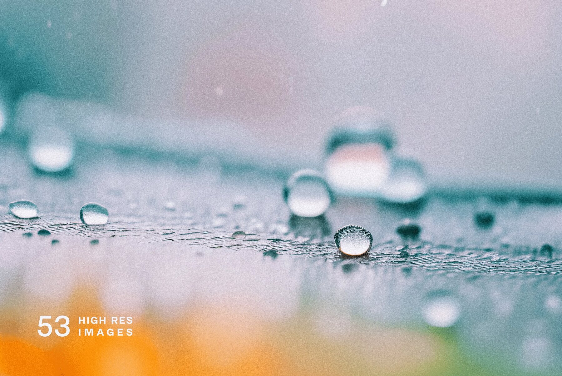 Bokeh Rain 2