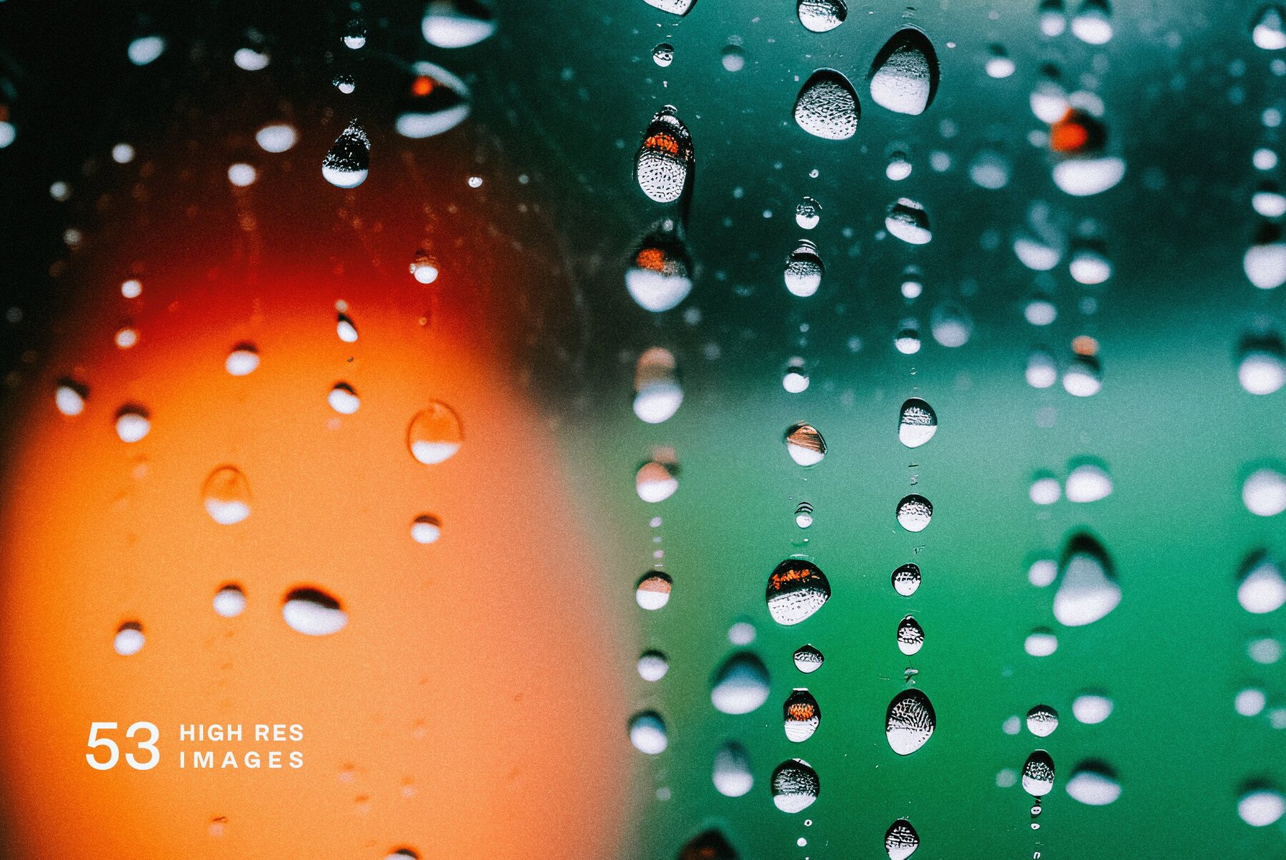 Bokeh Rain 4