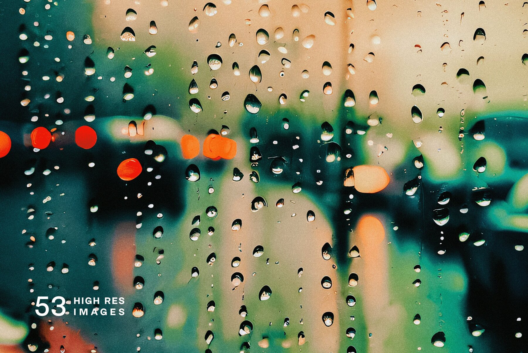 Bokeh Rain 7