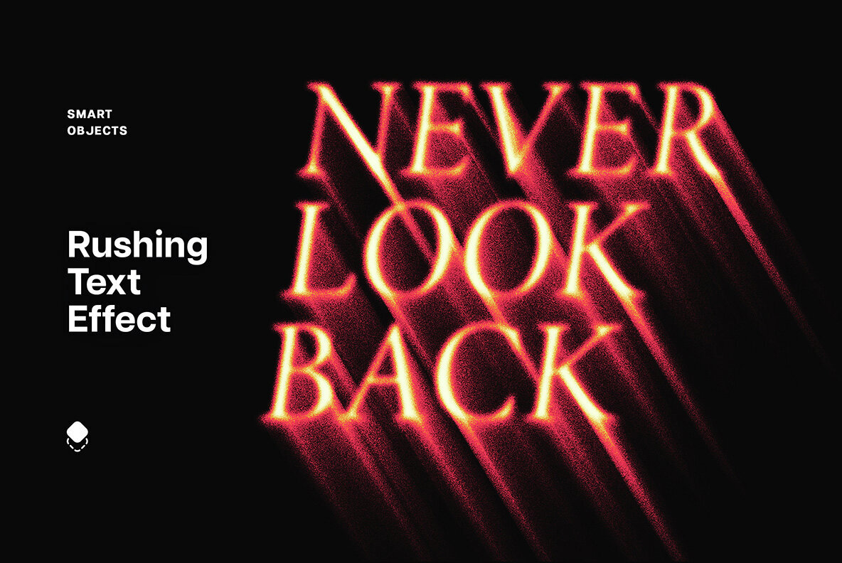 Rushing Text Effect 1