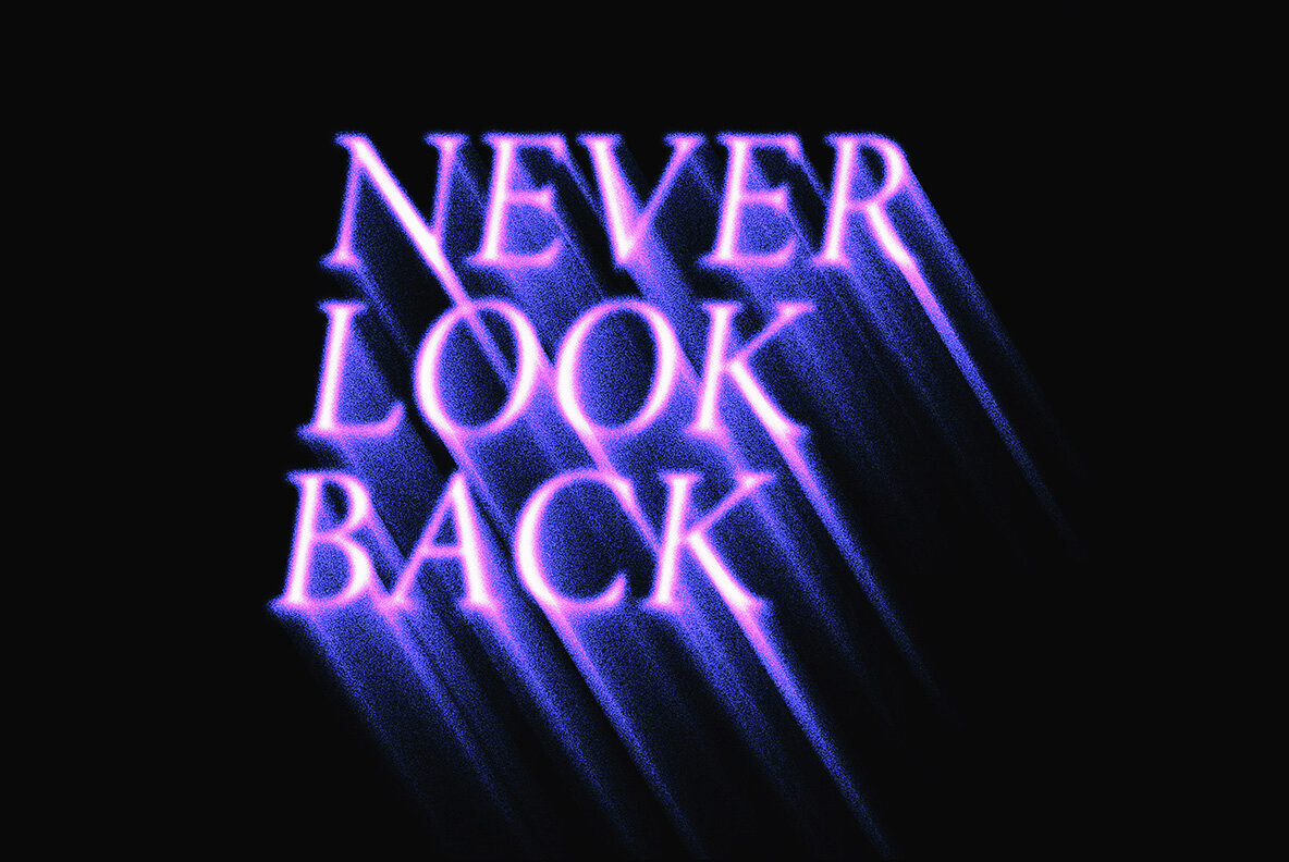 Rushing Text Effect 3