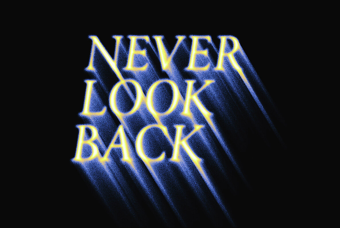 Rushing Text Effect 4