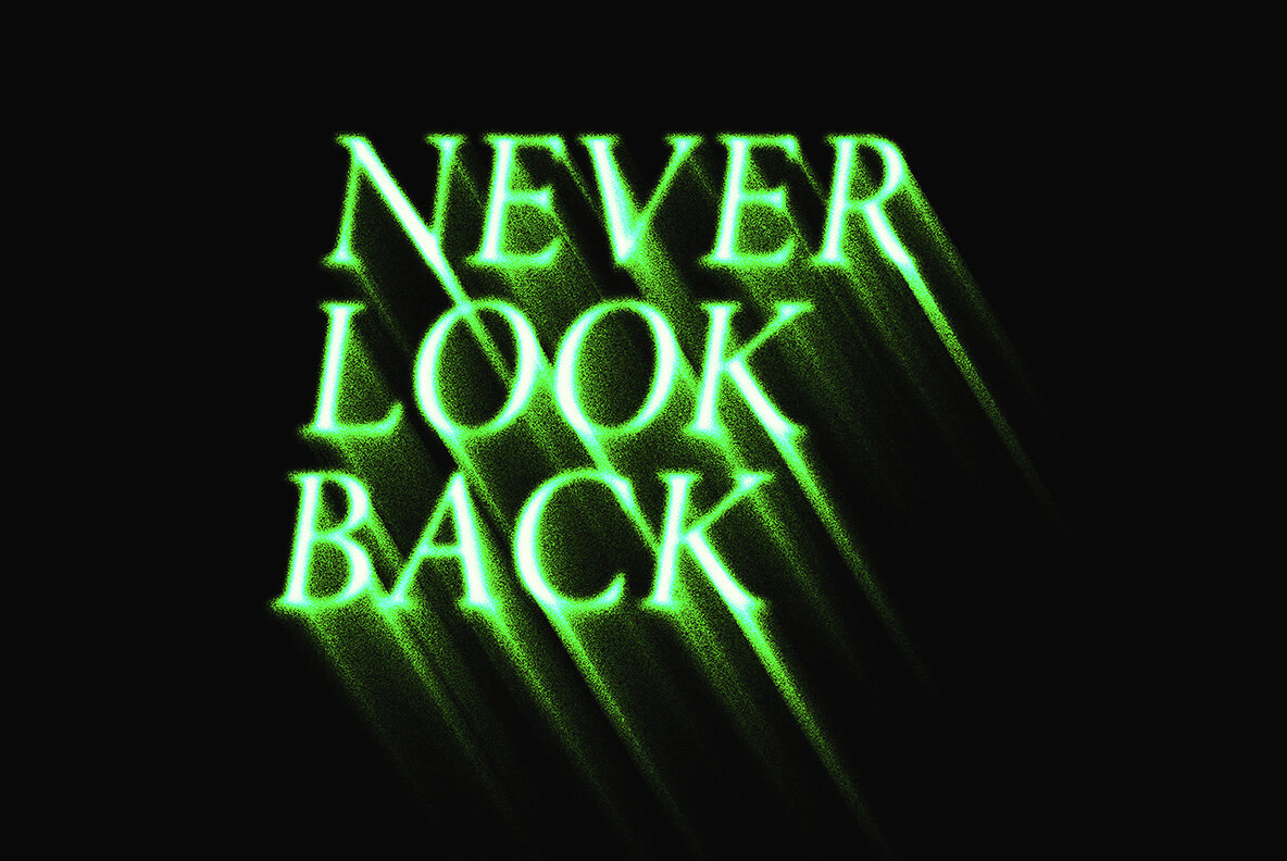 Rushing Text Effect 6