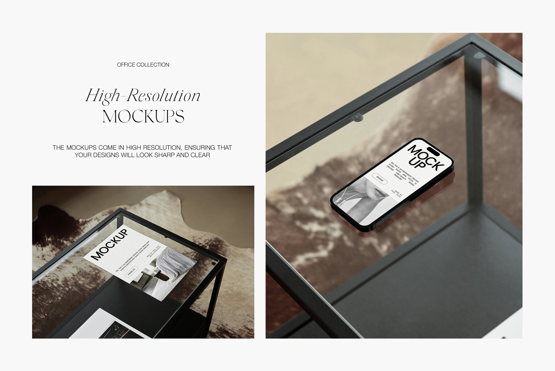 iPhone 14 Pro   MacBook Pro   iPad Air   Paper A4 Mockups 6