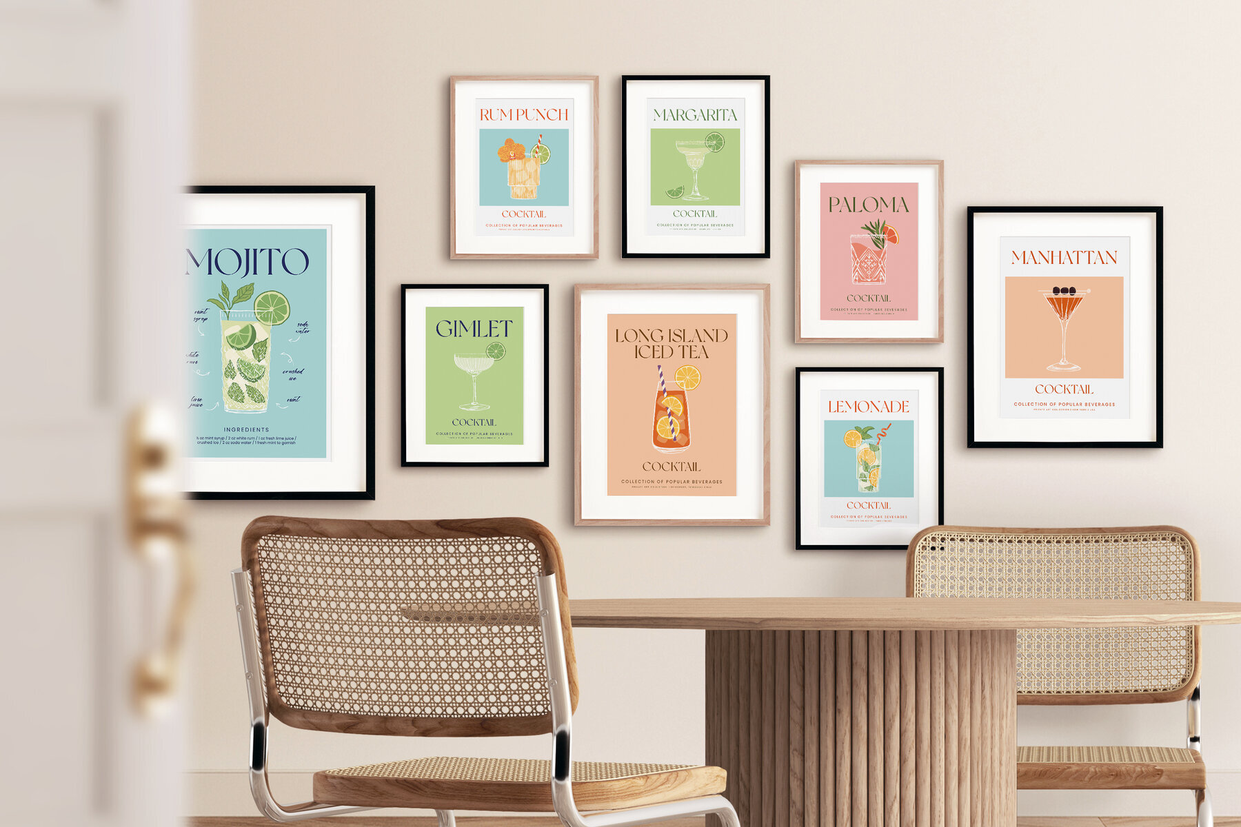 Cocktail Prints Posters 2