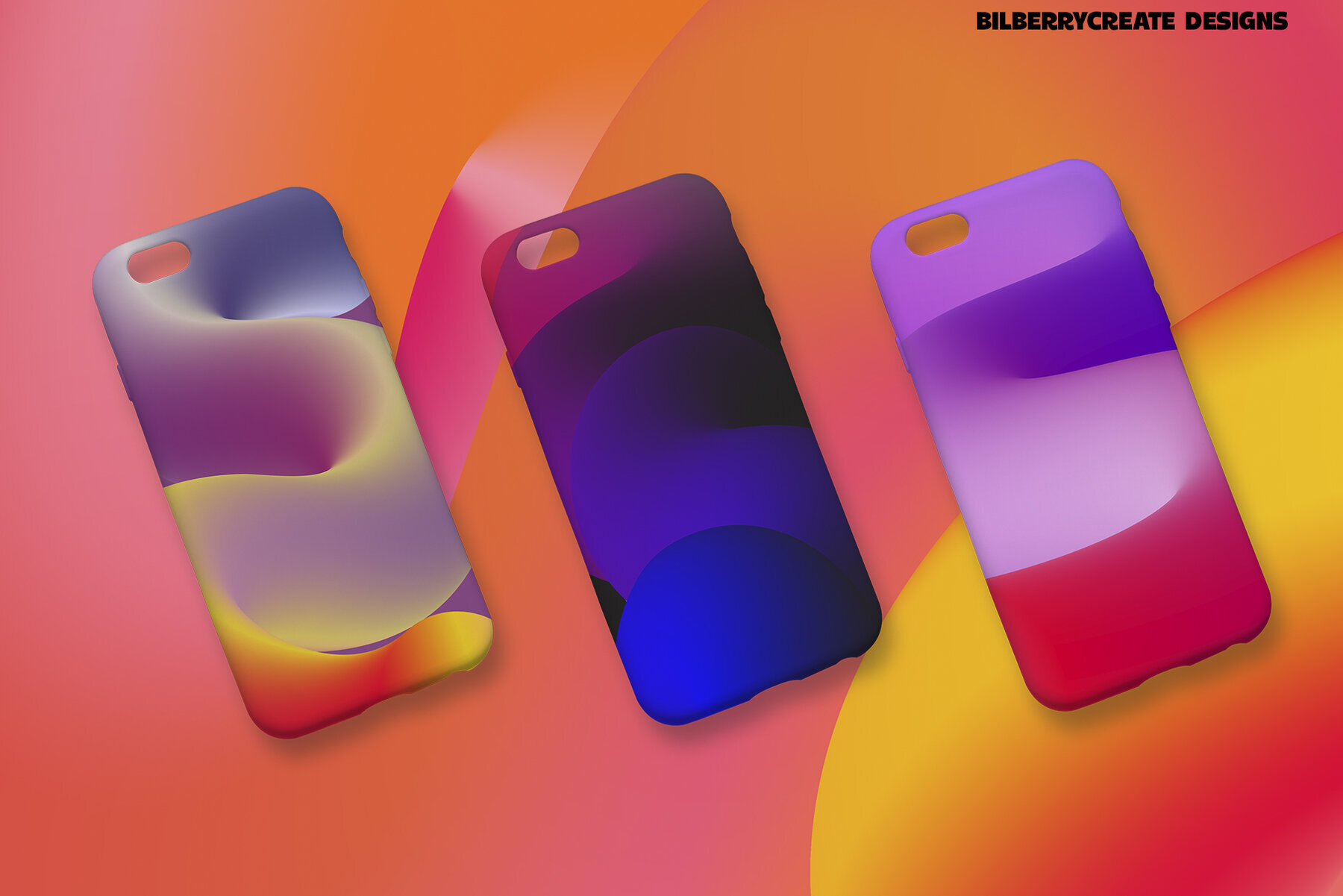 Crimson Cherry 3D Forms 3