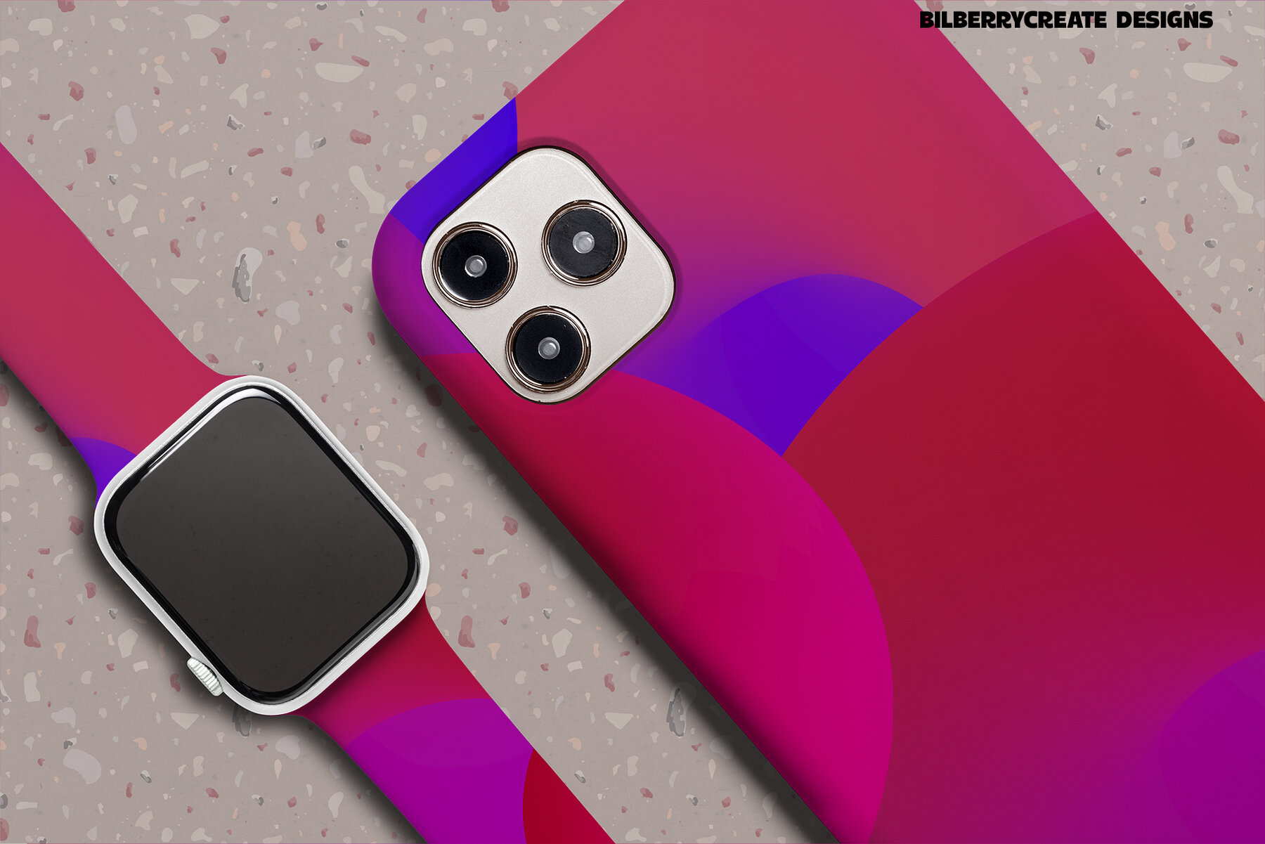 Crimson Cherry 3D Forms 6