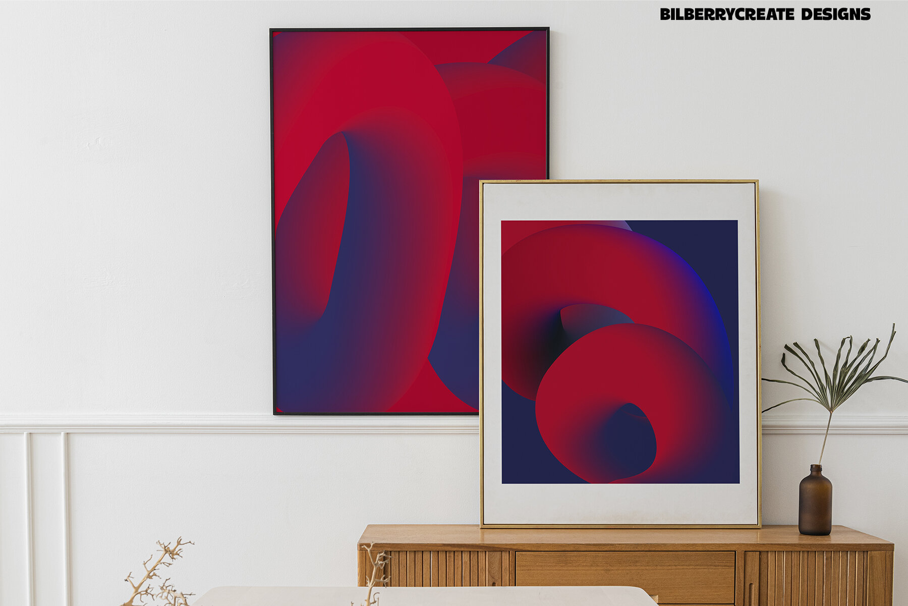 Crimson Cherry 3D Forms 8