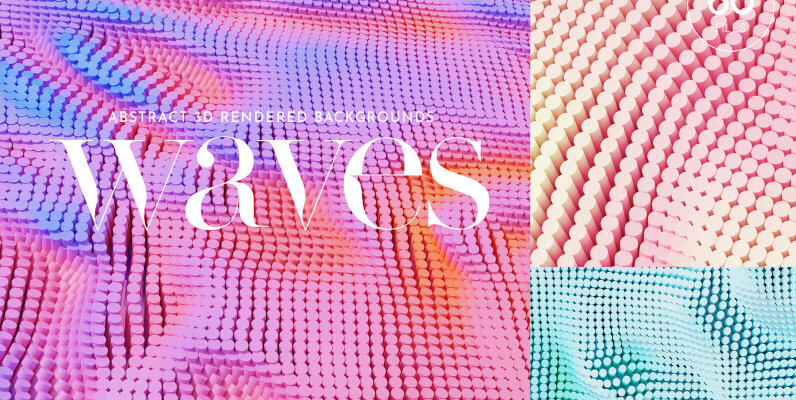 Waves Abstract Backgrounds