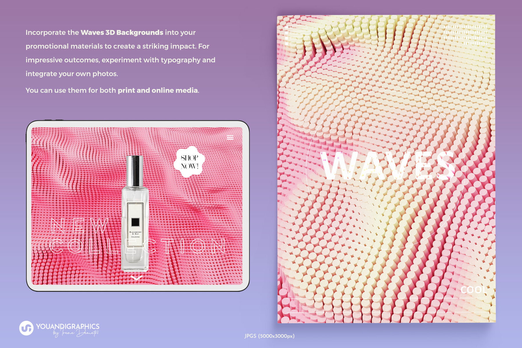 Waves Abstract Backgrounds 7