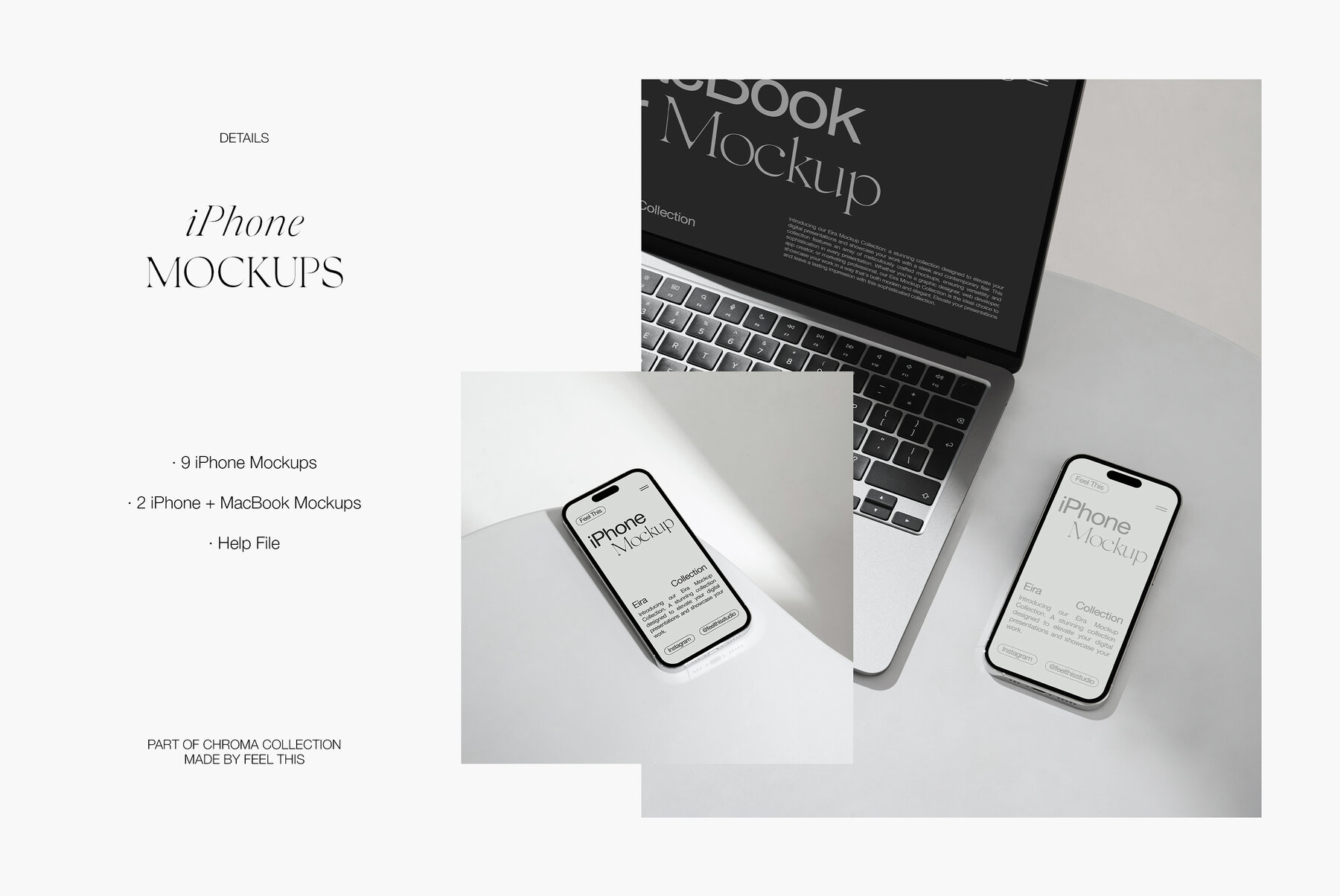 iPhone 14 Pro   MacBook Air Mockups 6