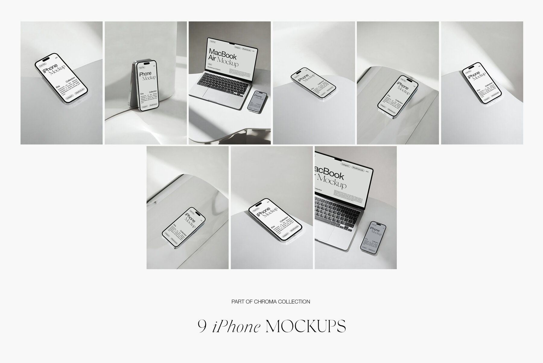 iPhone 14 Pro   MacBook Air Mockups 7