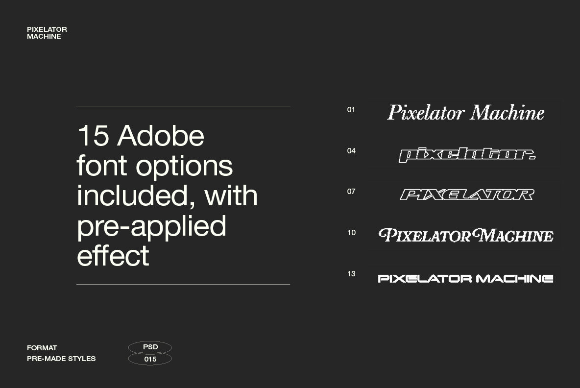 Typographic Pixelator Machine 4