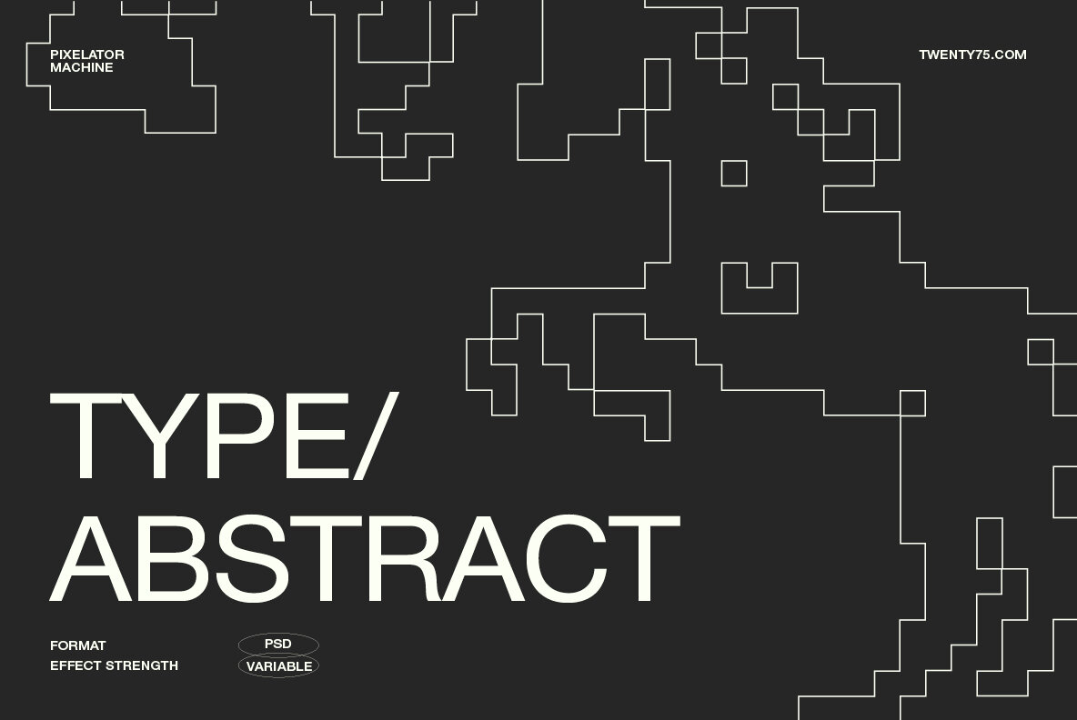 Typographic Pixelator Machine 10