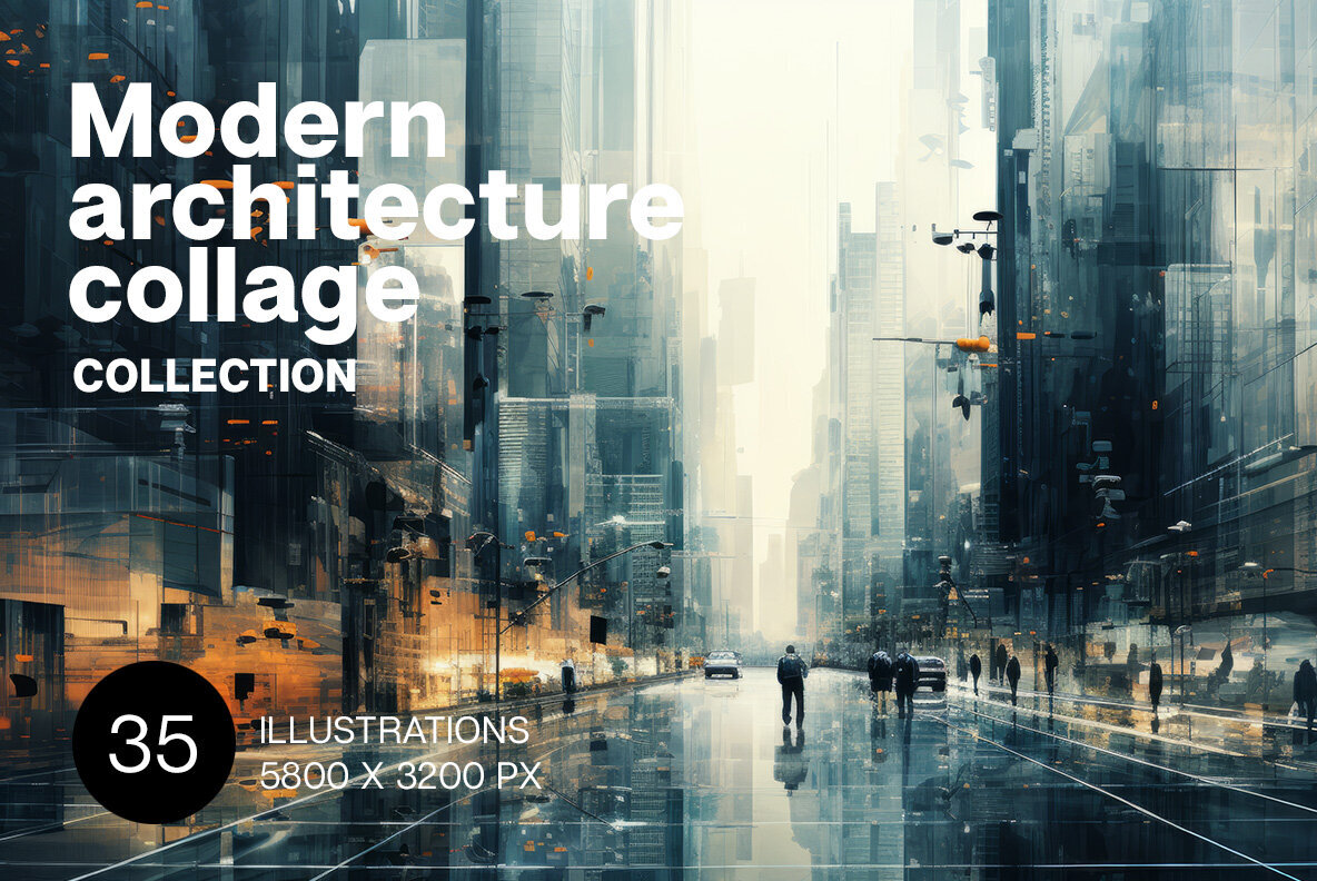 Modern Architecture Collages 1