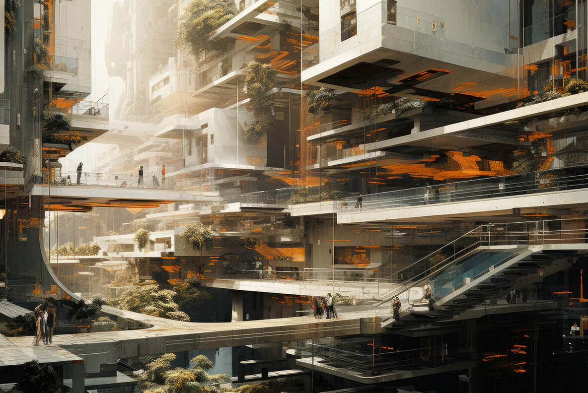 Modern Architecture Collages 6