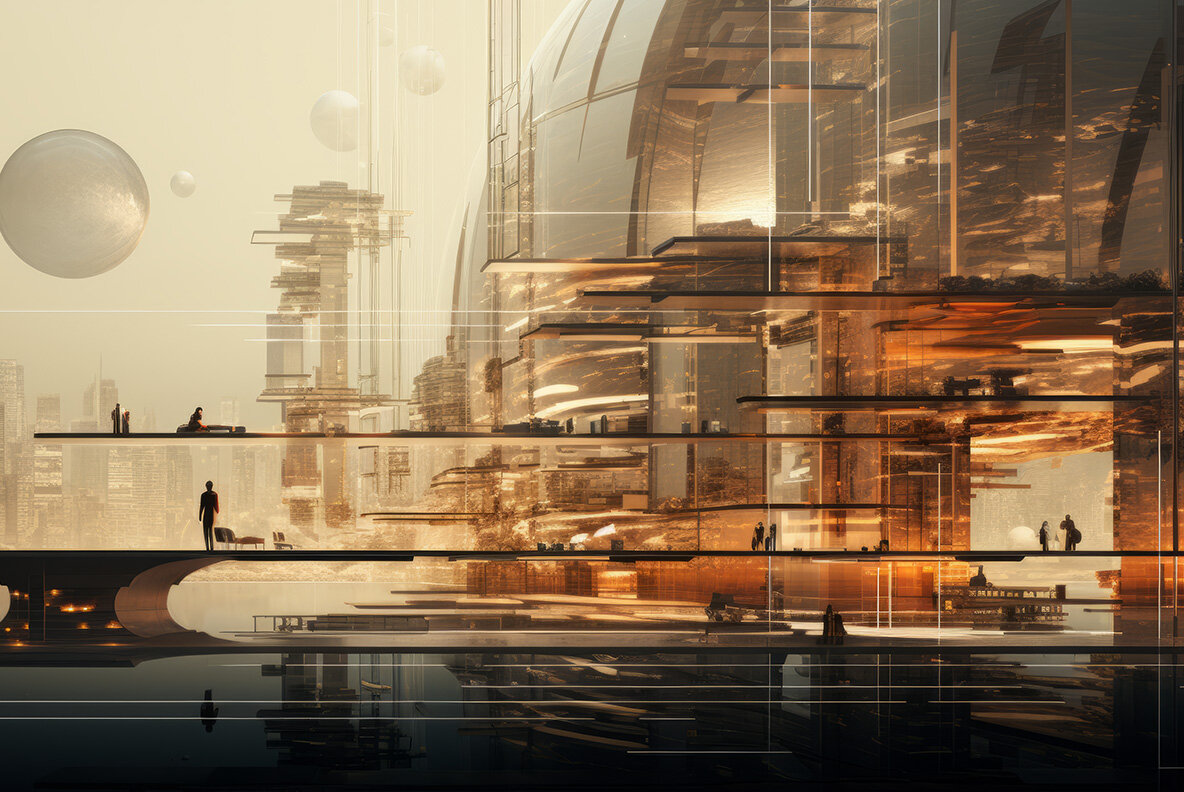 Modern Architecture Collages 7