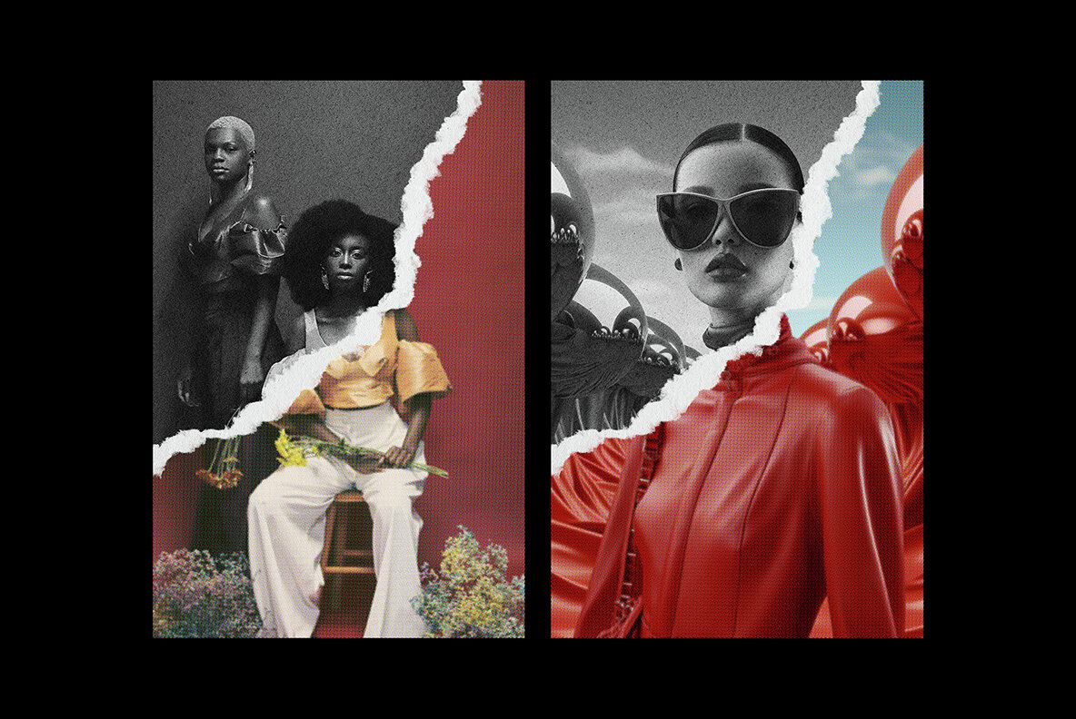 Ripped Magazine Photo Effect 4