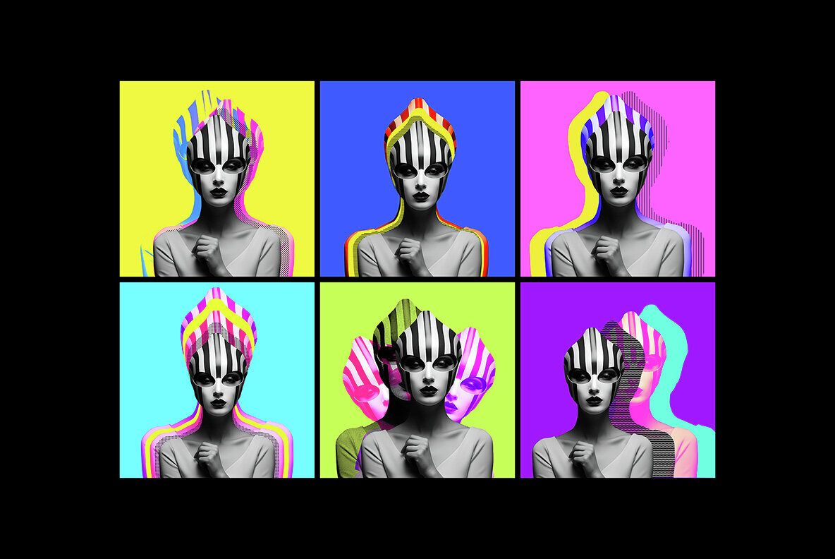 Acid Warhol Pop Art Photo Effects 2