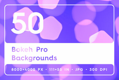 50 Bokeh Pro Backgrounds