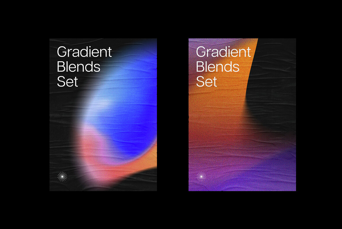 Chroma Gradient Shapes Collection 4