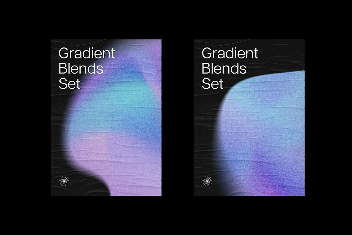 Chroma Gradient Shapes Collection 10