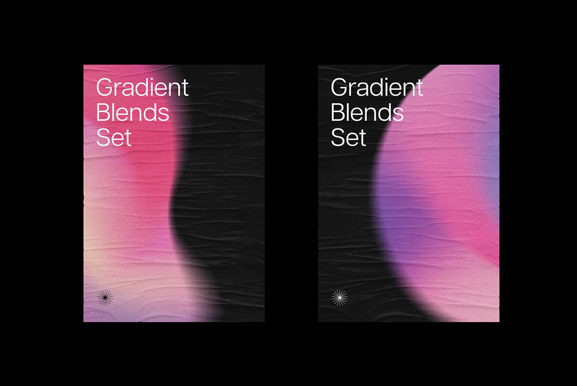 Chroma Gradient Shapes Collection 16