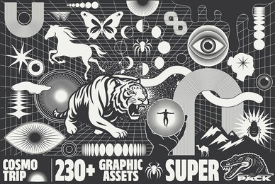 230 Bold Graphics Super Pack