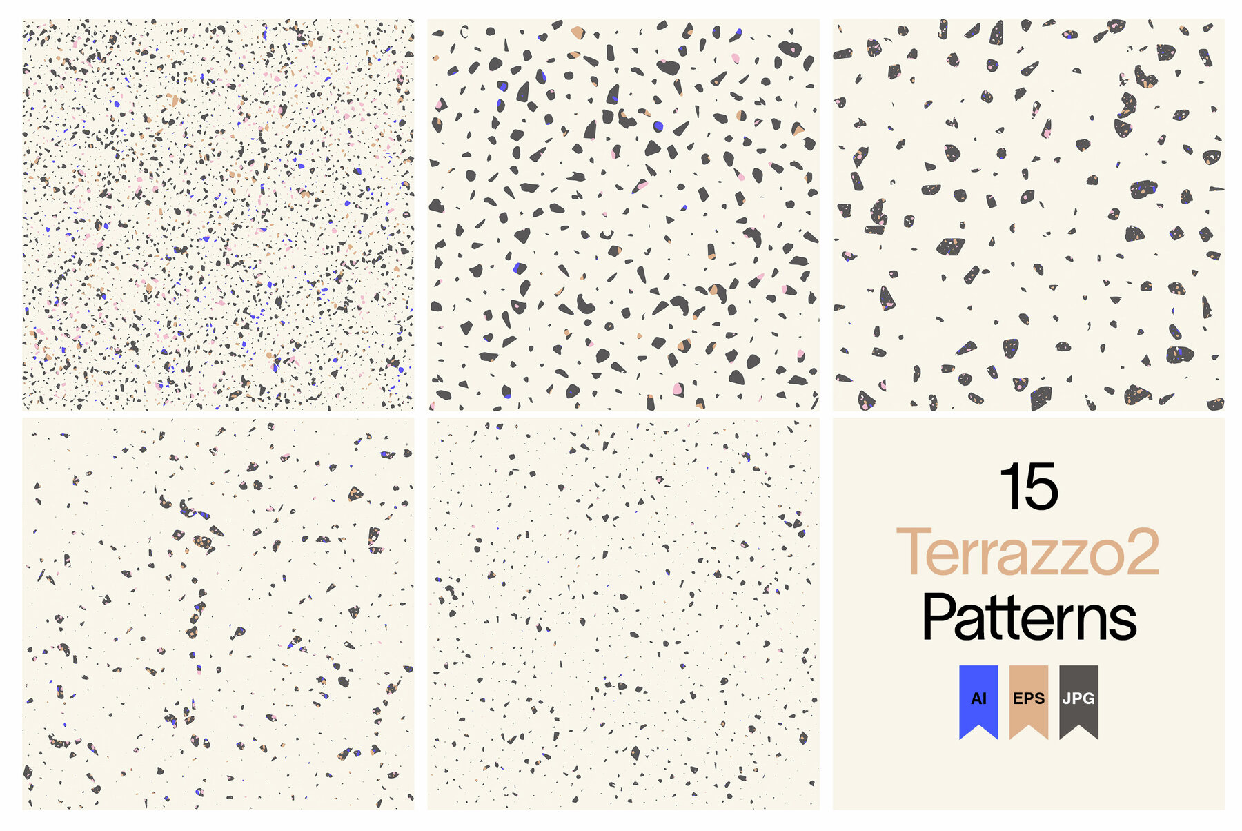 Terrazzo 2 Patterns 4