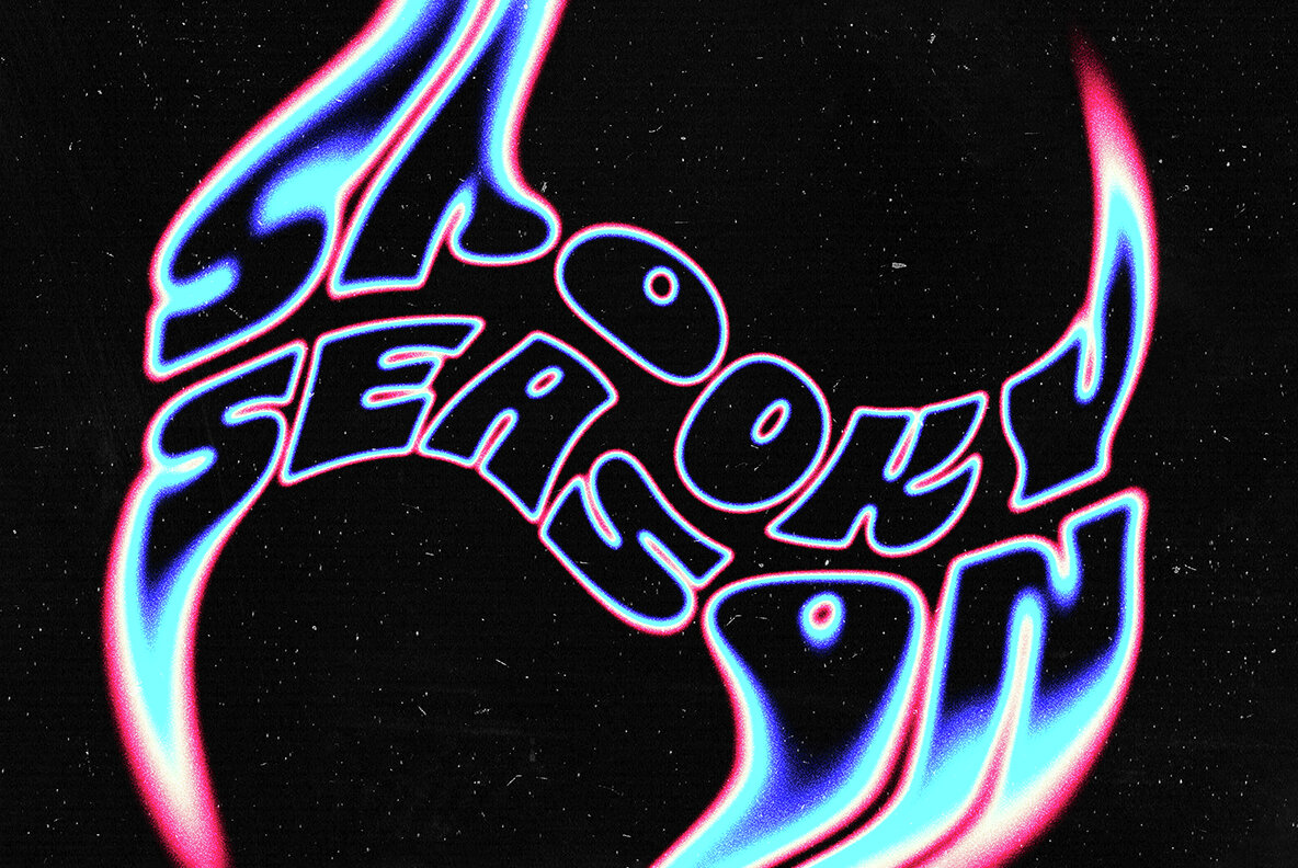 Melting Groovy Text Effect 5