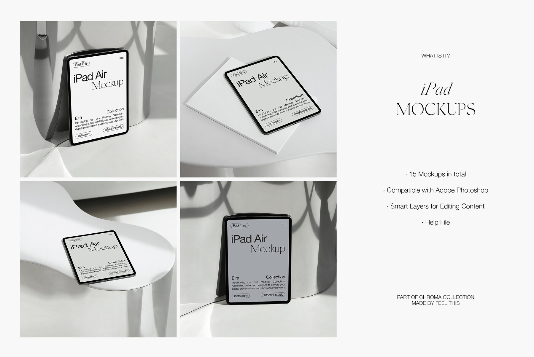 iPad Air Mockups 2