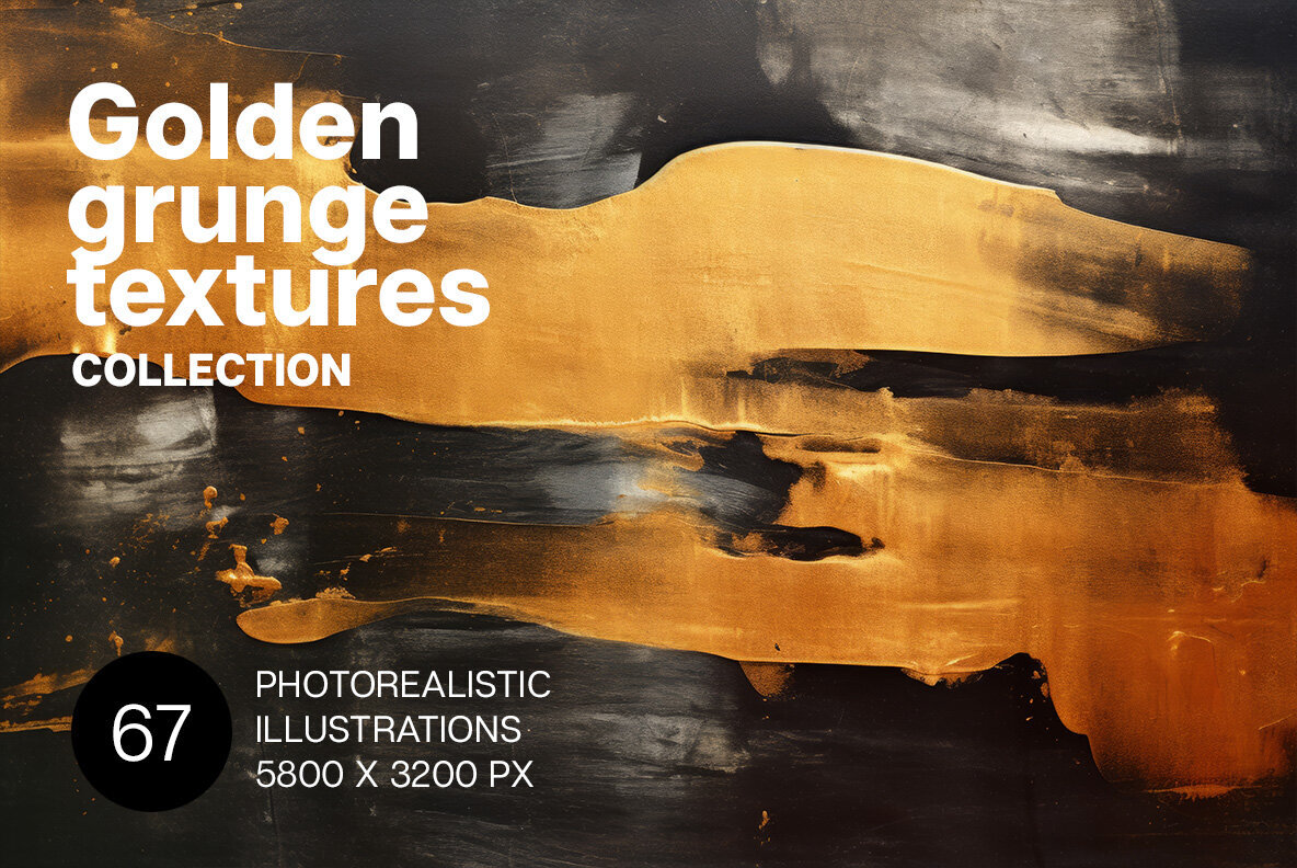 Golden Grunge Textures 1